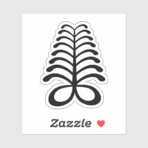 Símbolo Adinkra (Resistência) Adesivo de Vinil