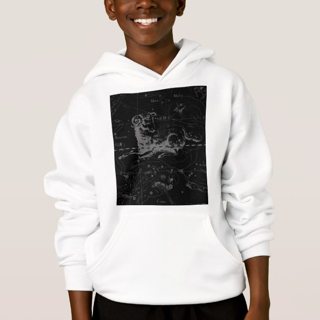 Símbolo Aries Constelação Hevelius cerca de 1690 (Frente)