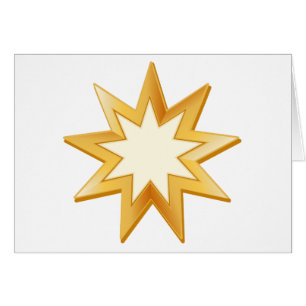 Símbolo Baha'i - Cartão de Saudação