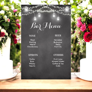 Símbolo Bar de  Russo Branco Negro Poster