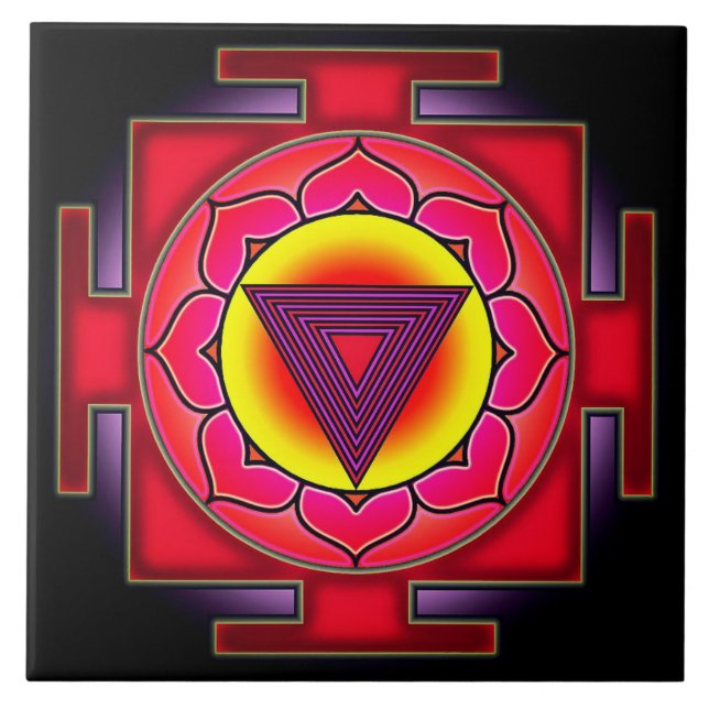 Símbolo Bhairavi Yantra (Frente)