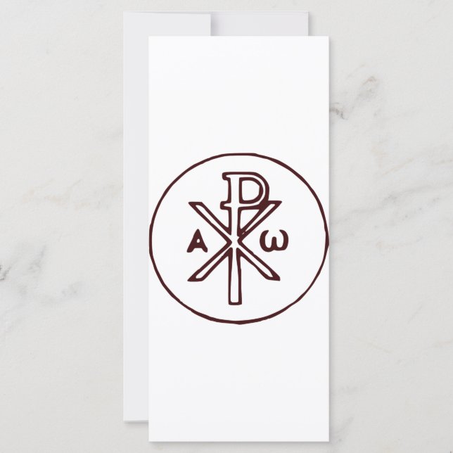 Símbolo Chi-Rho Christograma (Frente)