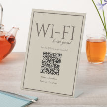 Símbolo Clássico de Mesa de Código Wi-Fi Brown Sim