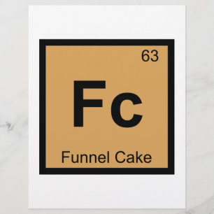 Símbolo da Tabela Periódica da Química de Funnel C
