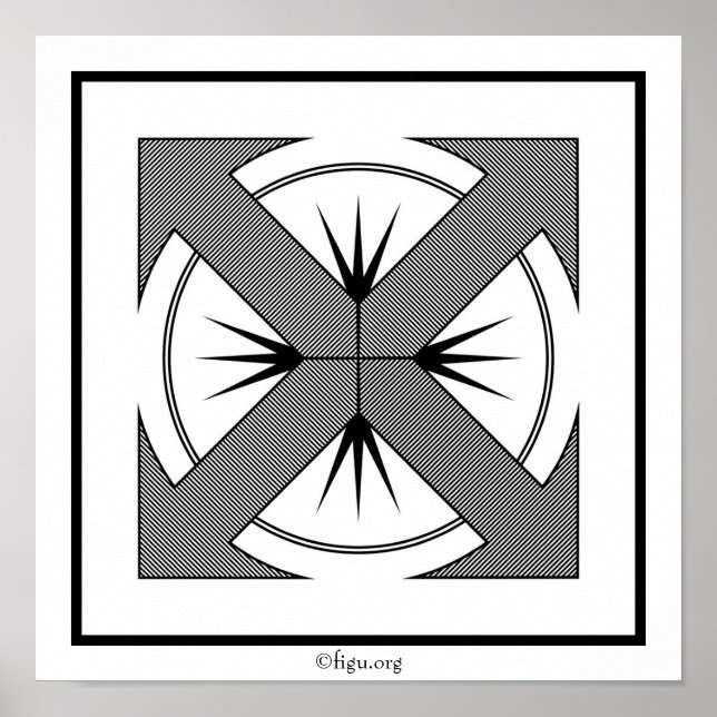 Símbolo da Terra Poster (Frente)