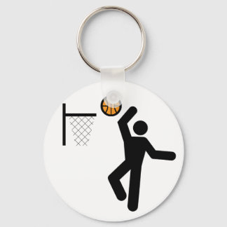 Símbolo de basquetebol Chaveiro
