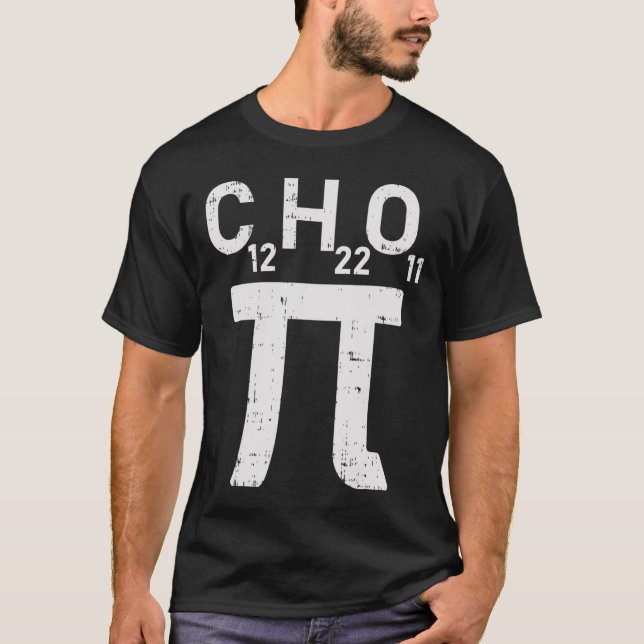 Símbolo de Camisa de Açúcar Pi-Day Fórmula Matemát (Frente)