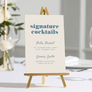Símbolo de Casamento Cocktail da Tipografia Negra
