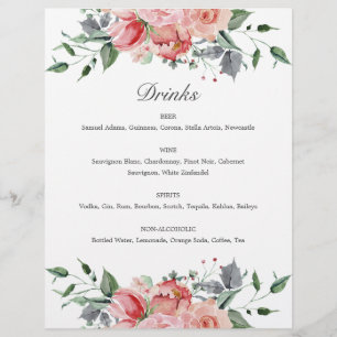 Símbolo de Casamento de Bebidas Florais Elizabeth