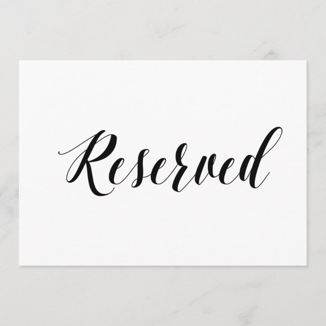 Símbolo de Casamento "Reservado" do Estilo de Cali (Frente)