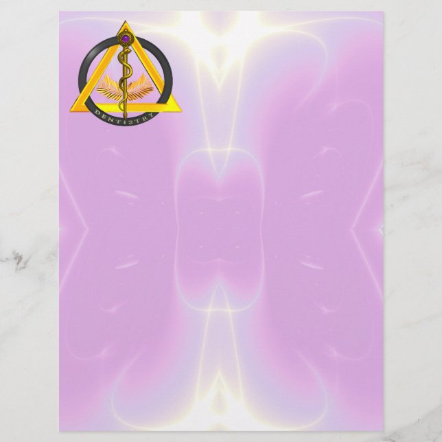 SÍMBOLO DE DENTISTRAÇÃO DENTISTA DE ASCLEPIUS (Frente)