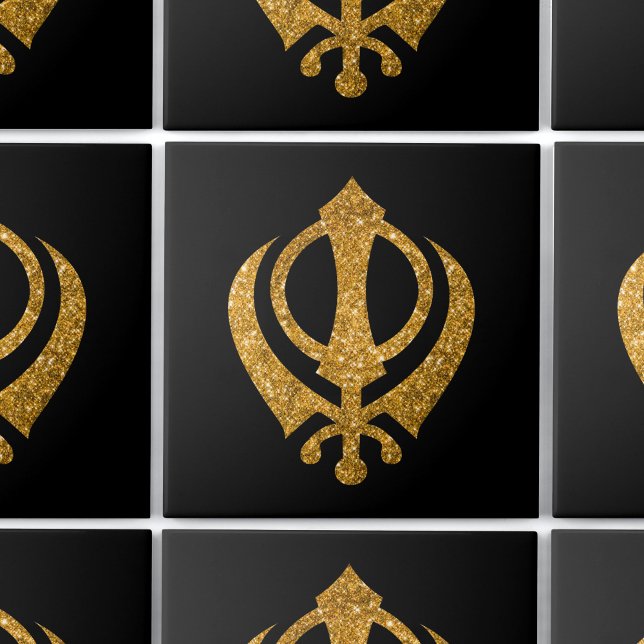 Símbolo de Gliteria Sikh Khanda (Criador carregado)