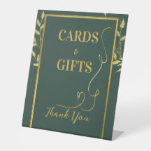 Símbolo de Pedestal Acrílico Verde para Casamento 