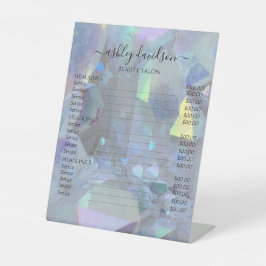Símbolo de Pedestal Cristal Angel Aura Quartz Irid