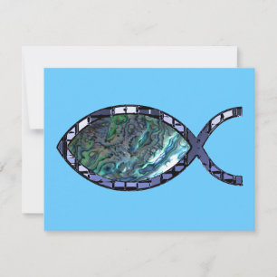 Símbolo de Peixe Cristão Radiante