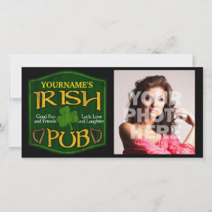 Símbolo de Pub Irlandês Personalizado