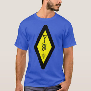 Símbolo de rádio HAM Amador Internacional - Camisa