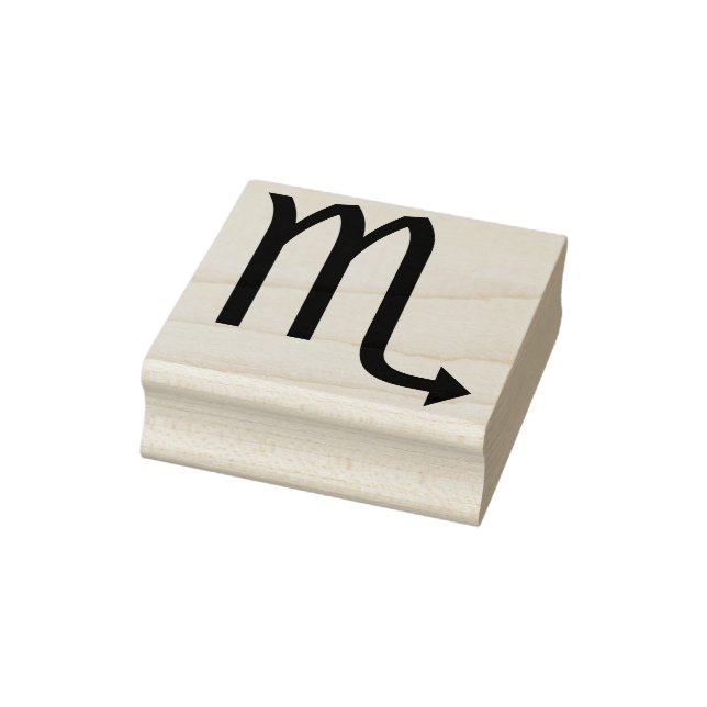 símbolo de scorpio carimbo de arte (Carimbo)