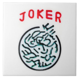símbolo do jogo MahJong peça Joker