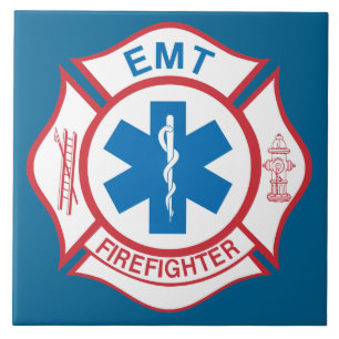 Símbolo do sapador-bombeiro de EMT