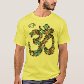 Símbolo Espiritual Om Camisa Amarela