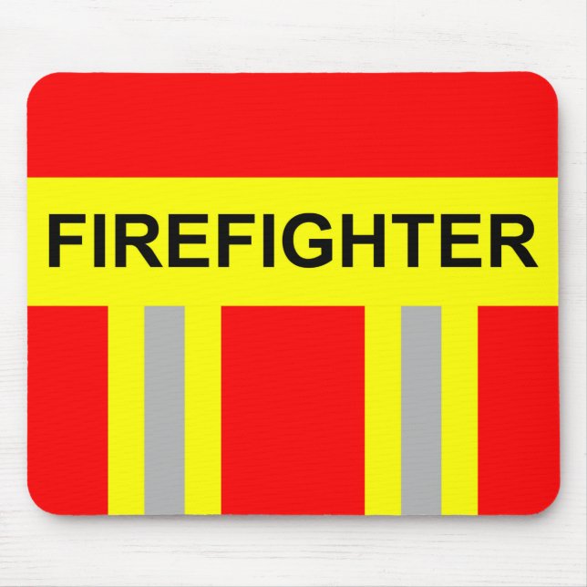Símbolo Feuerwehr do Mousepad Rot Uniforme (Frente)