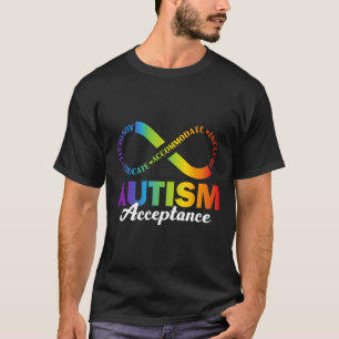 Símbolo Infinito da Camisa de Aceitação da Consciê