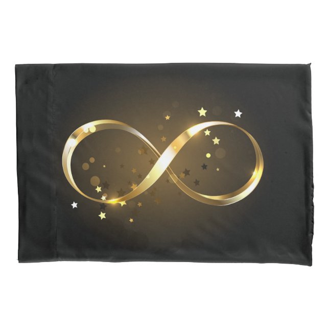 Símbolo Infinity do ouro (Frente)