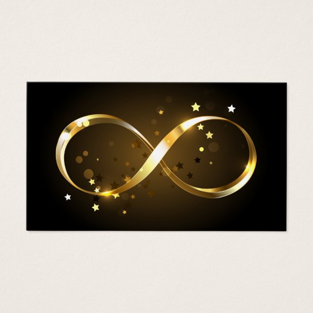 Símbolo Infinity do ouro (Frente)