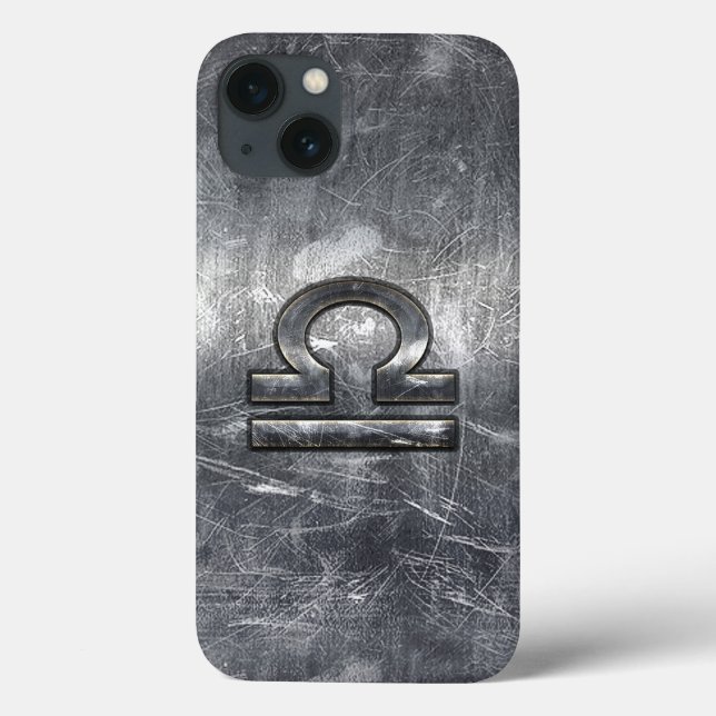 Símbolo Libra Zodiac - Siderurgia Industrial em De (Verso)