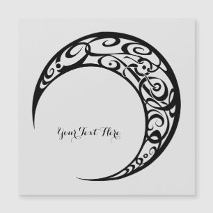 Símbolo Magnético Tribal Personalizado