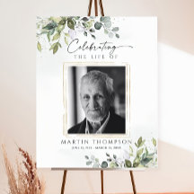 Símbolo Memorial Funeral, Celebração da Vida, em L