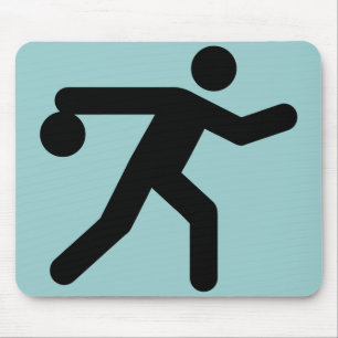 Símbolo Mousepad da boliche