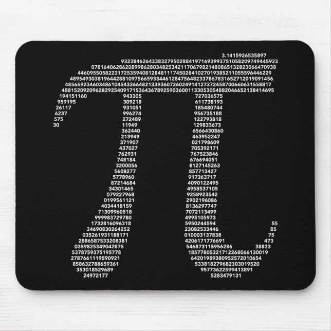 Símbolo Mousepad do Pi (Frente)