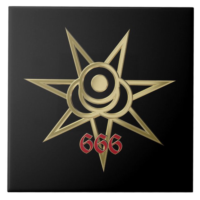Símbolo oculto septagram (Frente)