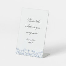 Símbolo personalizável do Banheiro em Azul