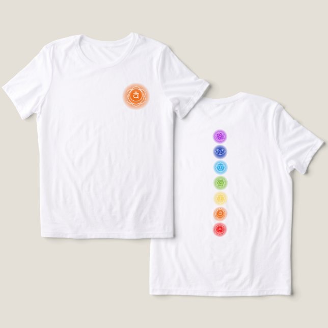 Símbolo Sacral Chakra | Svadhisthana (Design Frente e Verso)