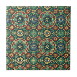 Símbolo Sagrado Mandala Zen - Padrão Espiritual
