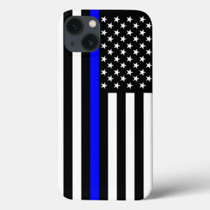 Símbolo Thin Blue Line - Sinalizador americano fin