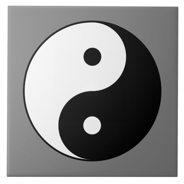 Símbolo Yin e Yang (Taoist Taijitu Chinês) (Frente)