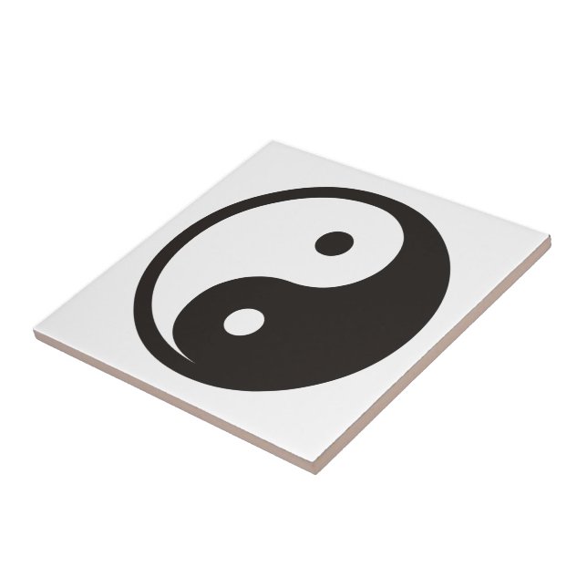 Símbolo Yin Yang - desenho de tatuagem sólido (Lateral)