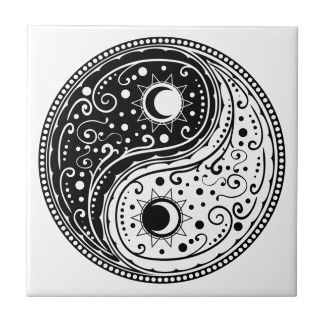 Símbolo yin yang paisley design (Frente)