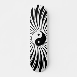 Símbolo Yin Yang: skate