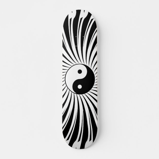 Símbolo Yin Yang: skate (Frente)