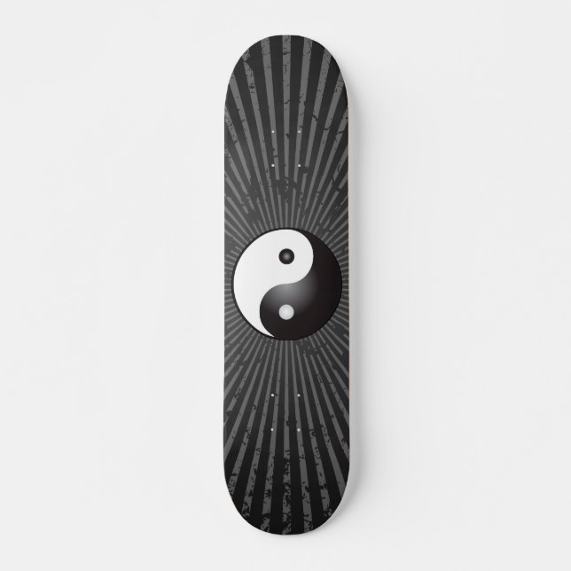 Símbolo Yin Yang: Skateboard (Frente)