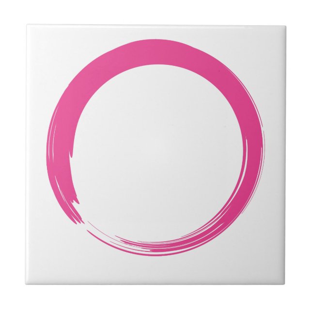 Símbolo Zen Rosa / Círculo Enso (Frente)