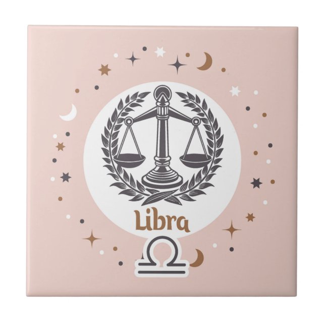 Símbolo Zodiac Libra (Frente)