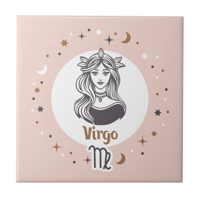 Símbolo Zodiac Virgo (Frente)