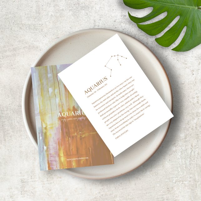 Símbolo Zodíaco Aquarius - Tampão de Joia (Criador carregado)