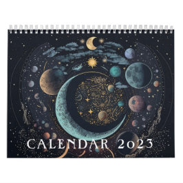 Símbolo zodíaco do calendário dourado e preto
